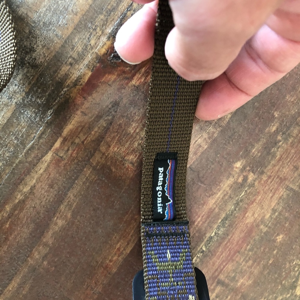 Patagonia Canvas Friction Range Belt 44 Unisex